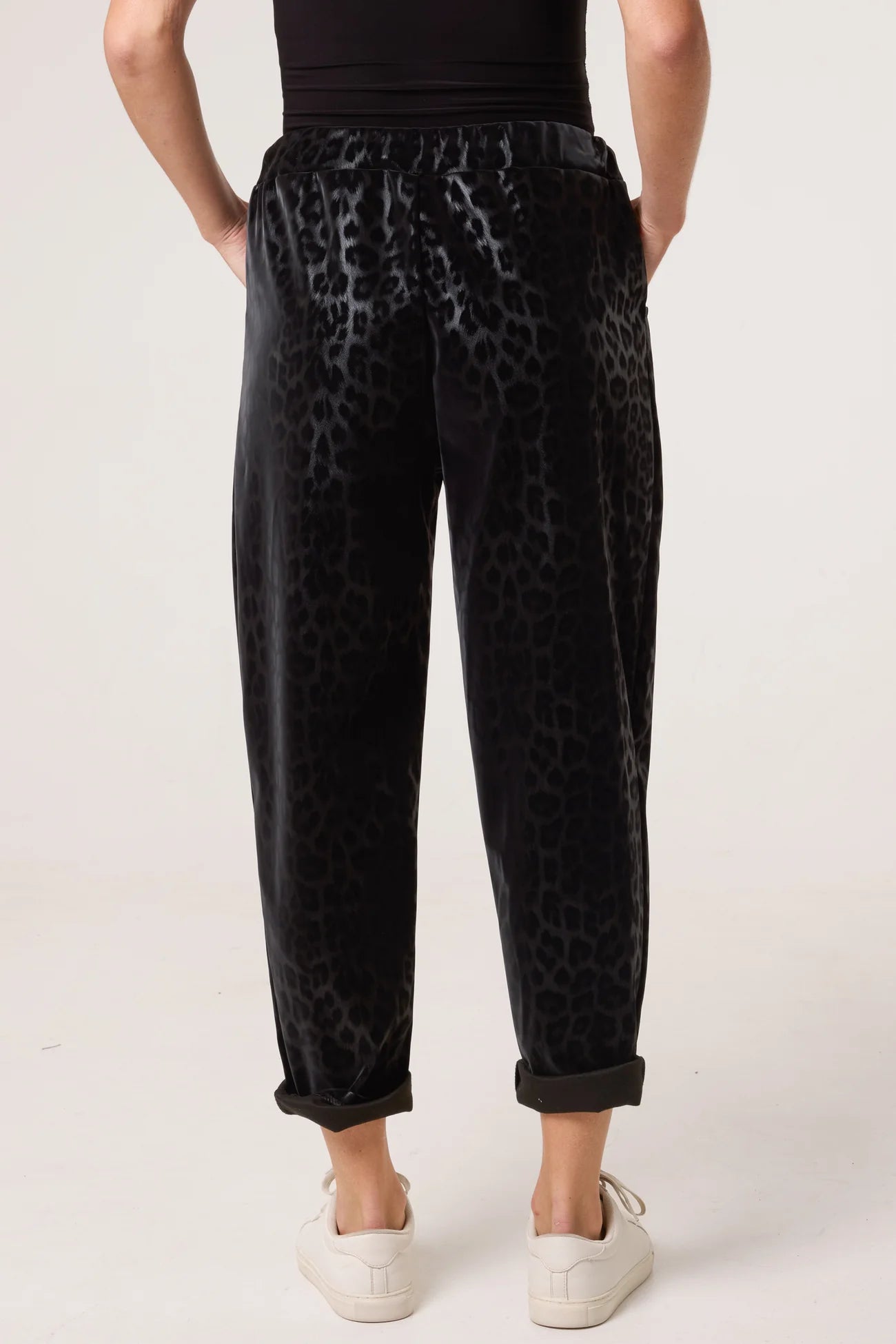 The Zuri Leopard Trousers