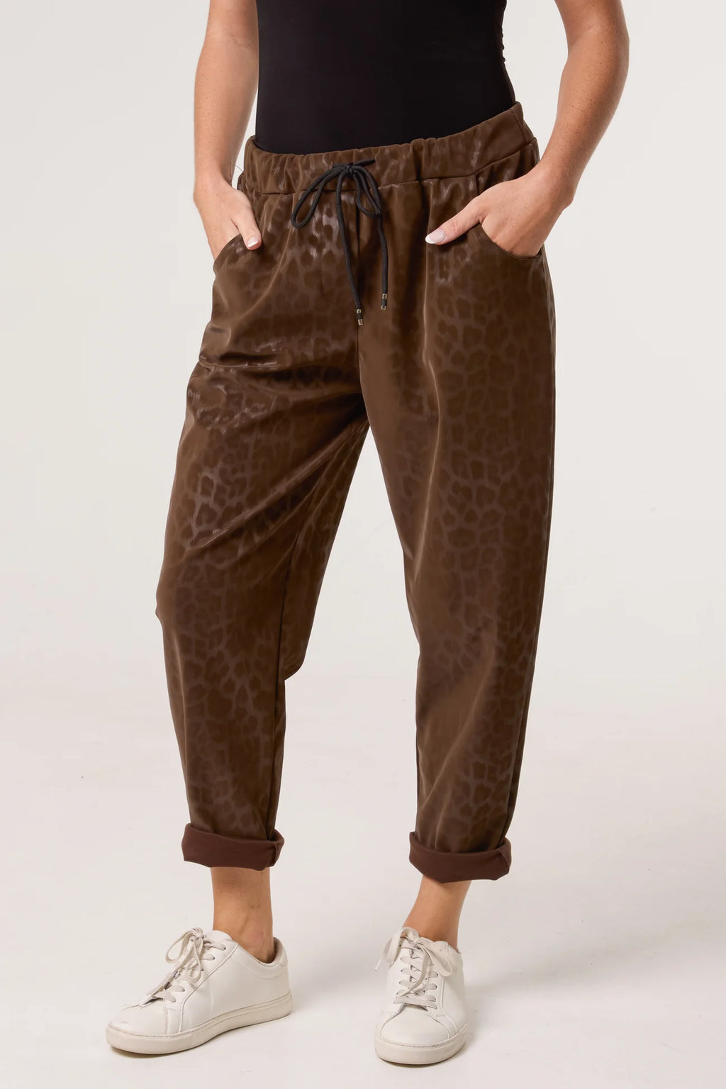 The Zuri Leopard Trousers