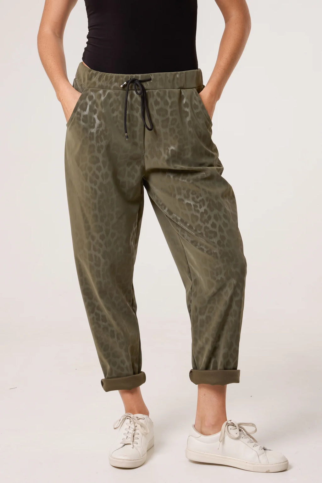 The Zuri Leopard Trousers