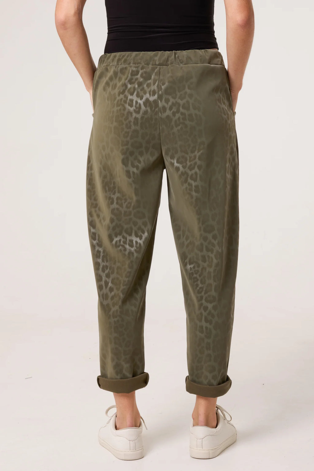 The Zuri Leopard Trousers