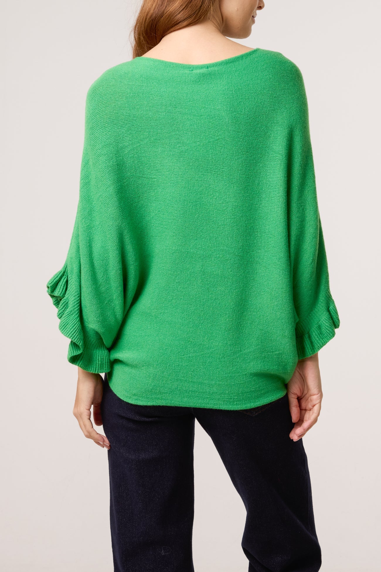 The Livia Ruffle Knit Jumper