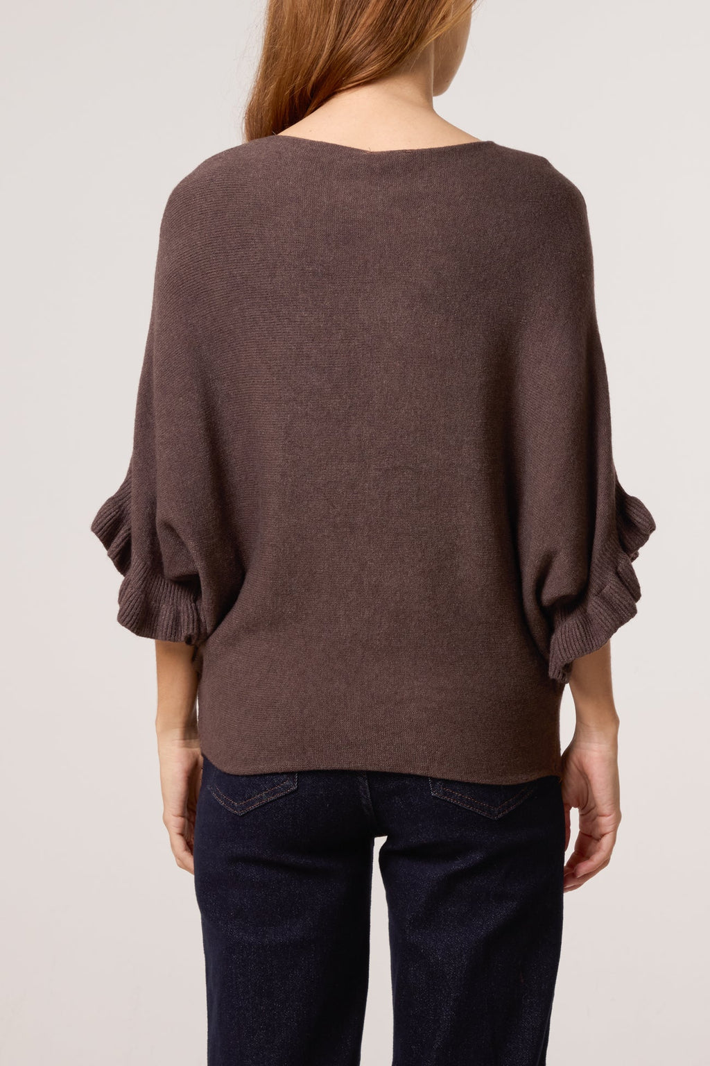 The Livia Ruffle Knit Jumper