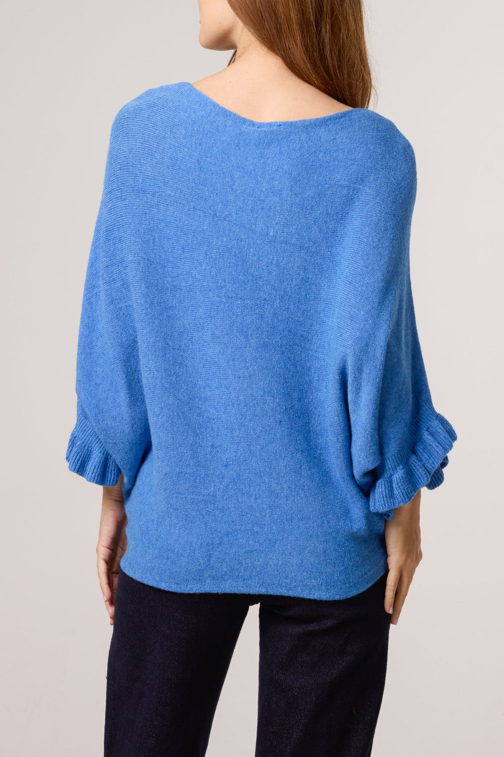 The Livia Ruffle Knit Jumper