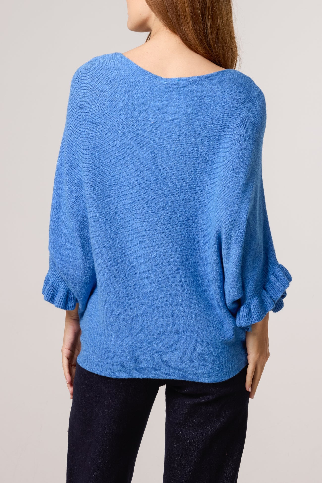 The Livia Ruffle Knit Jumper