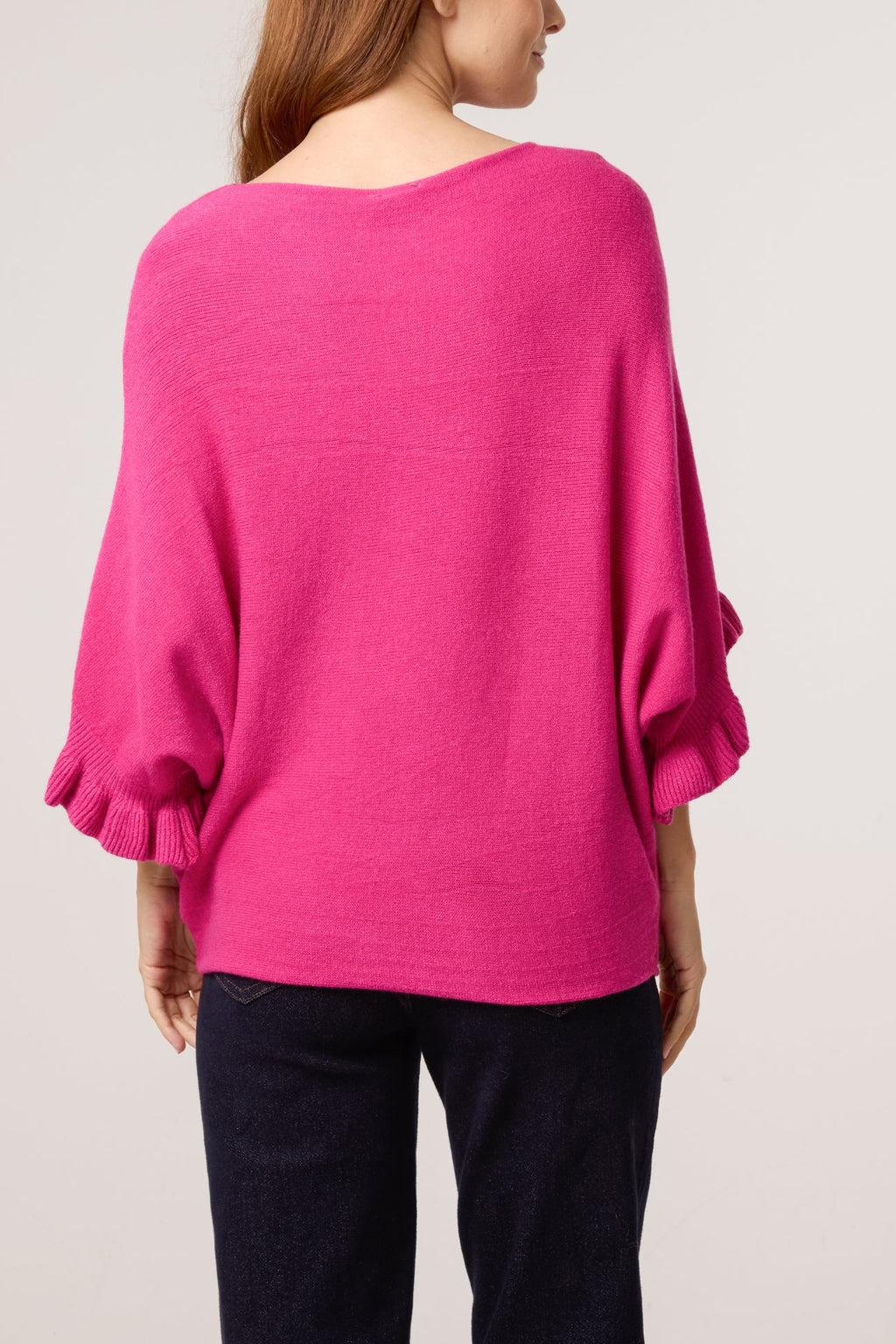 The Livia Ruffle Knit Jumper