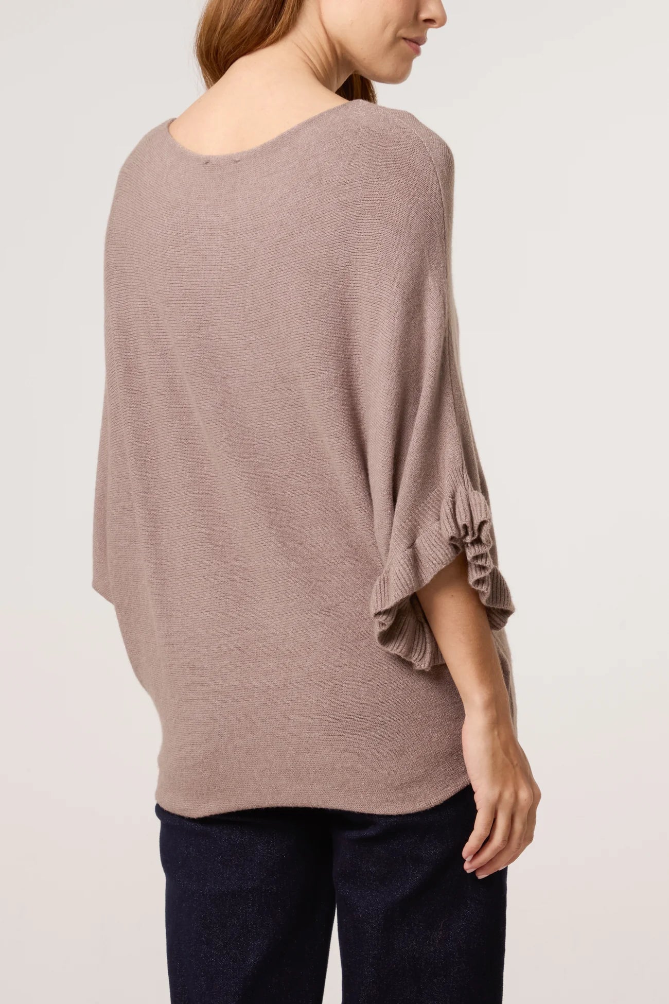 The Livia Ruffle Knit Jumper