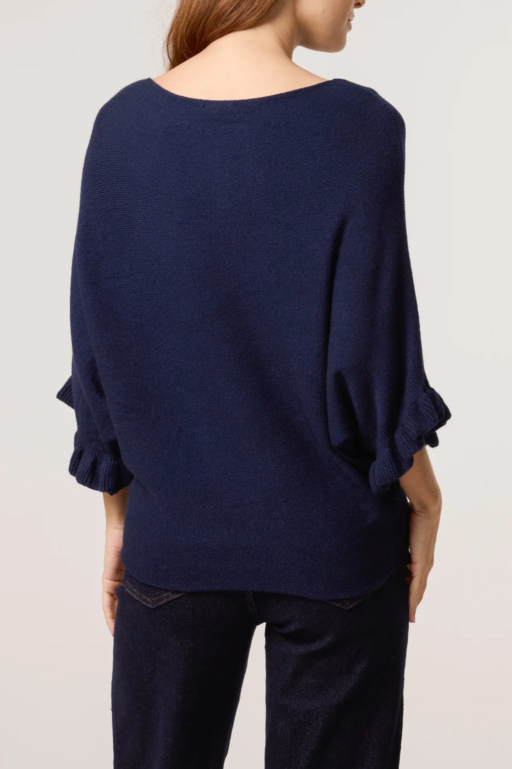 The Livia Ruffle Knit Jumper