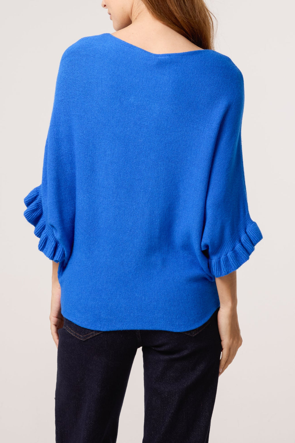 The Livia Ruffle Knit Jumper