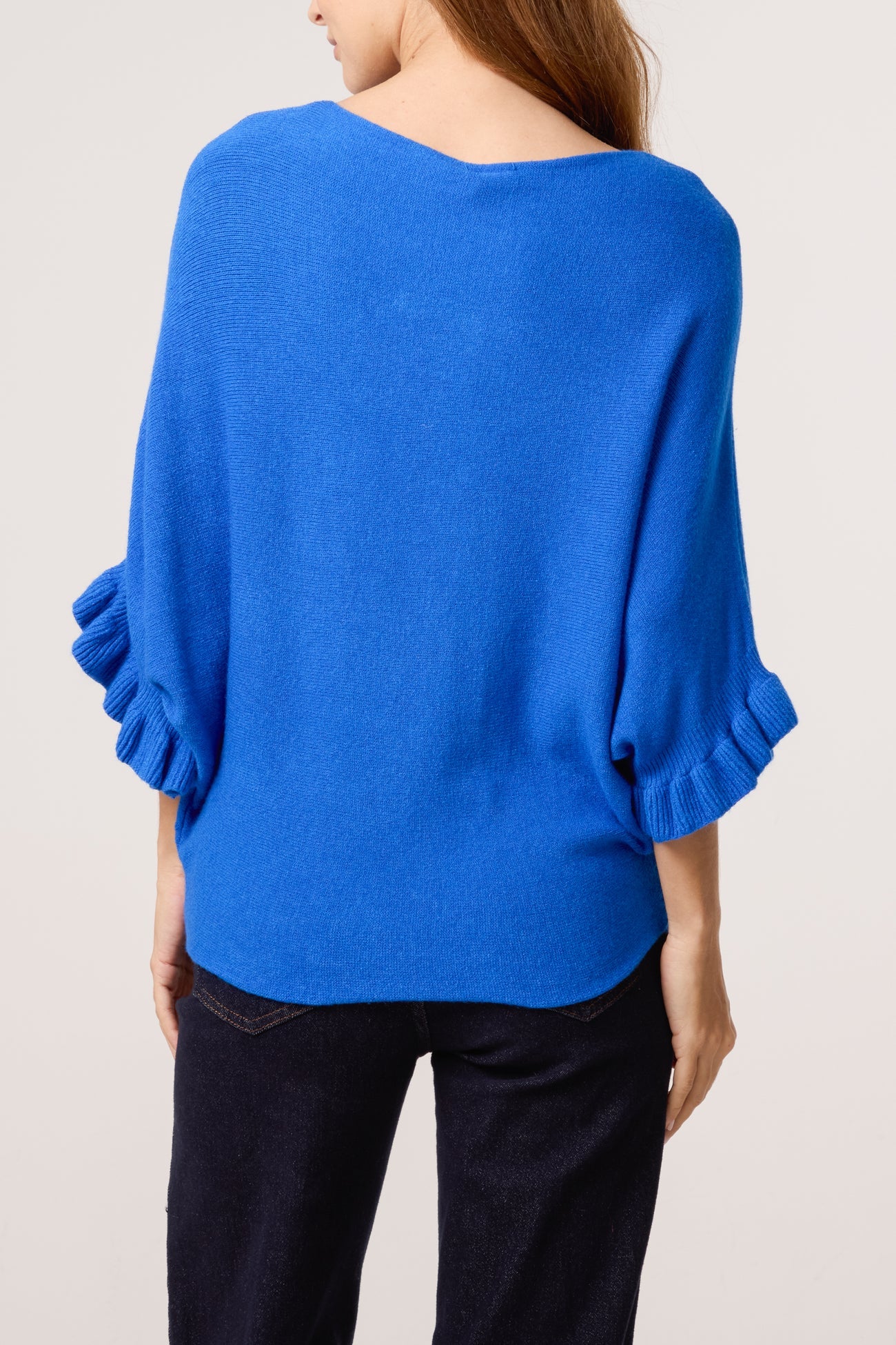 The Livia Ruffle Knit Jumper