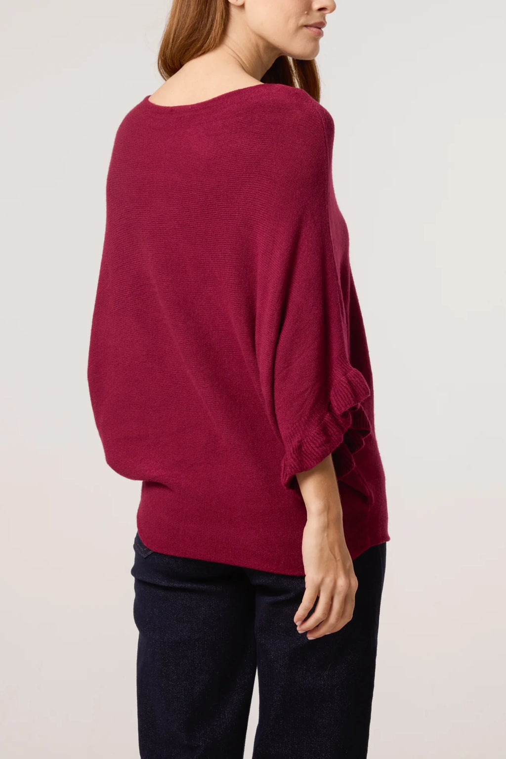 The Livia Ruffle Knit Jumper