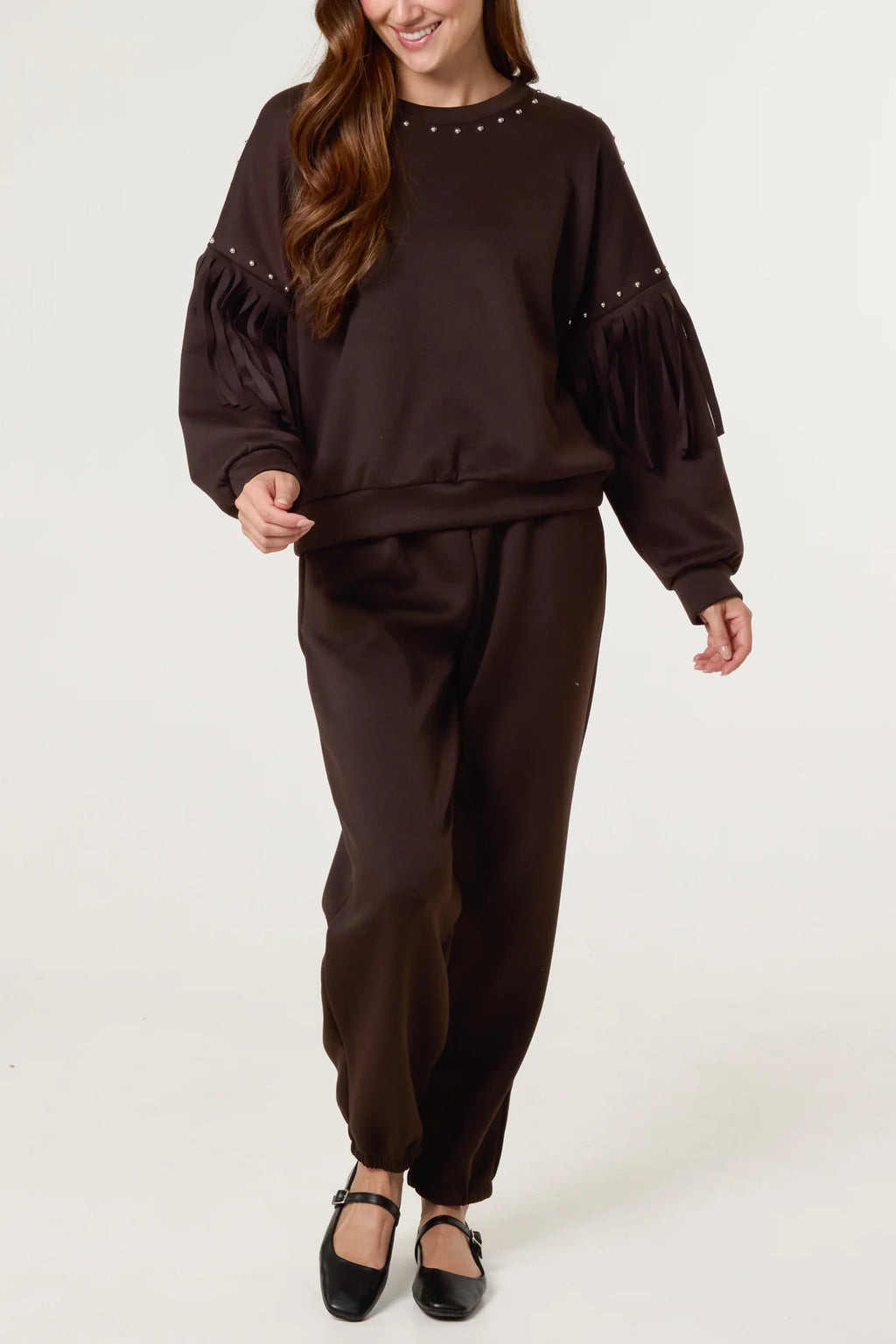 Sally Fringed & Studded Tracksuit