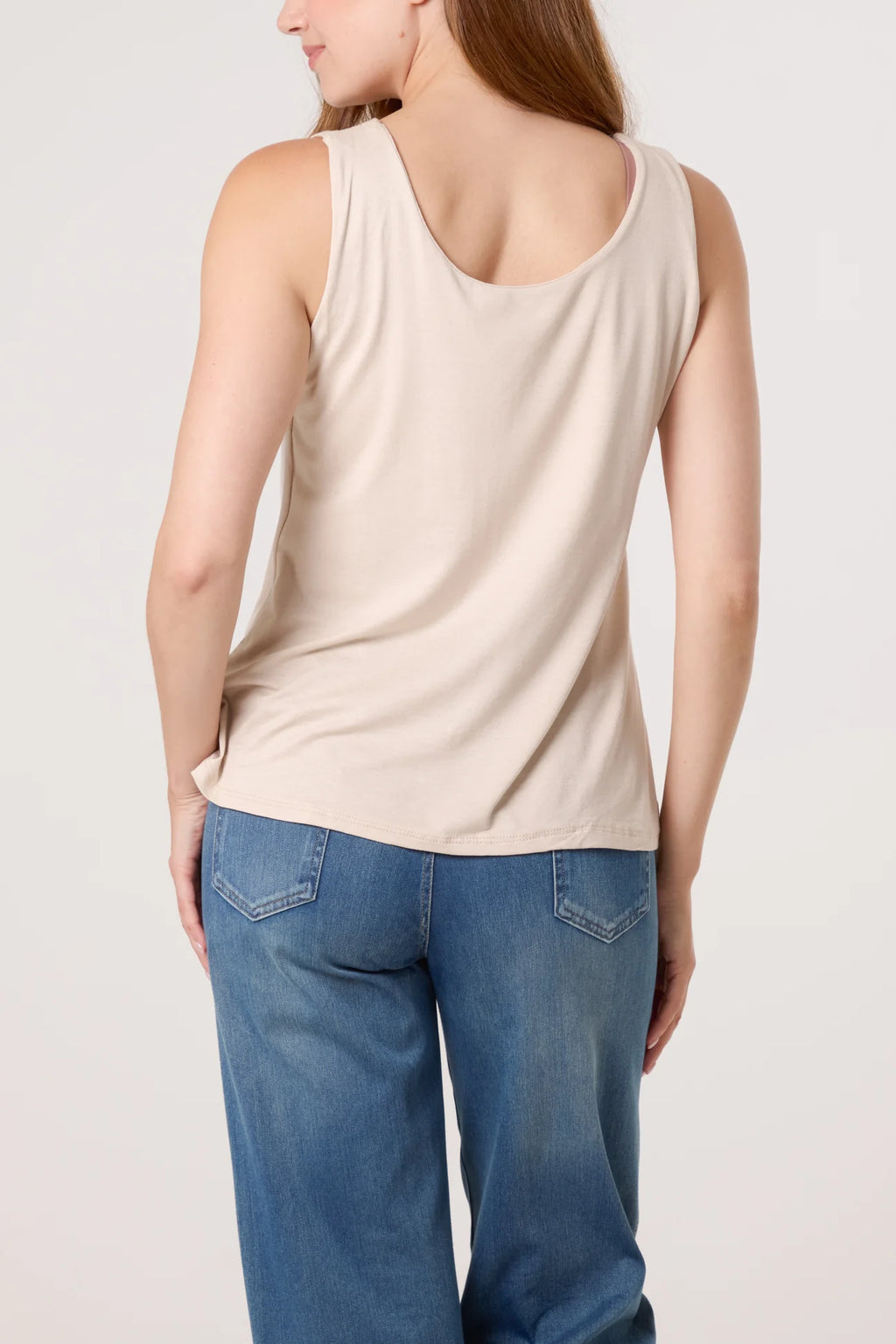 Sienna Curve Scoop Neck Vest