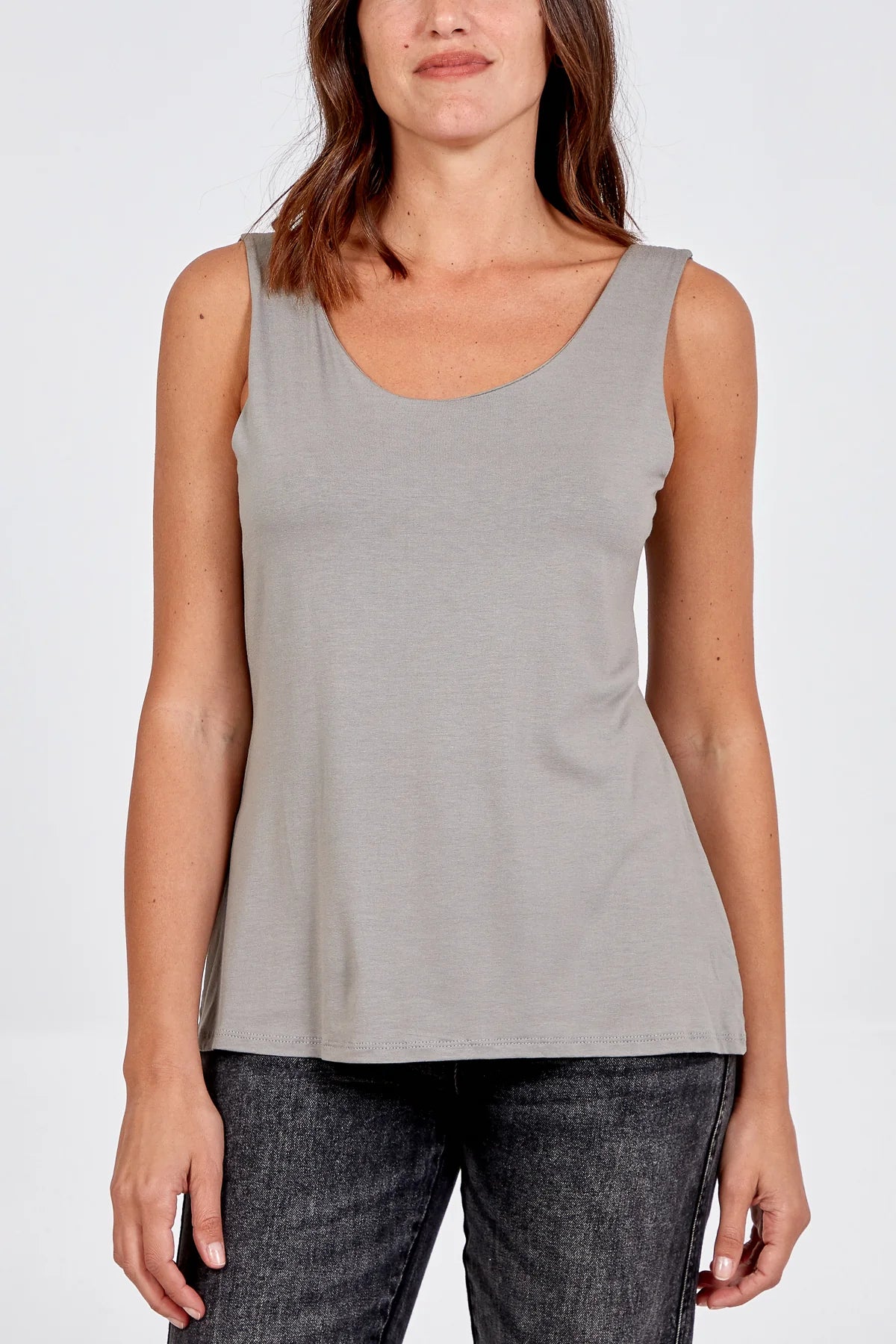 Sienna Scoop Neck Vest