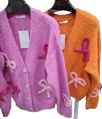 🎀 Bow Cardigan