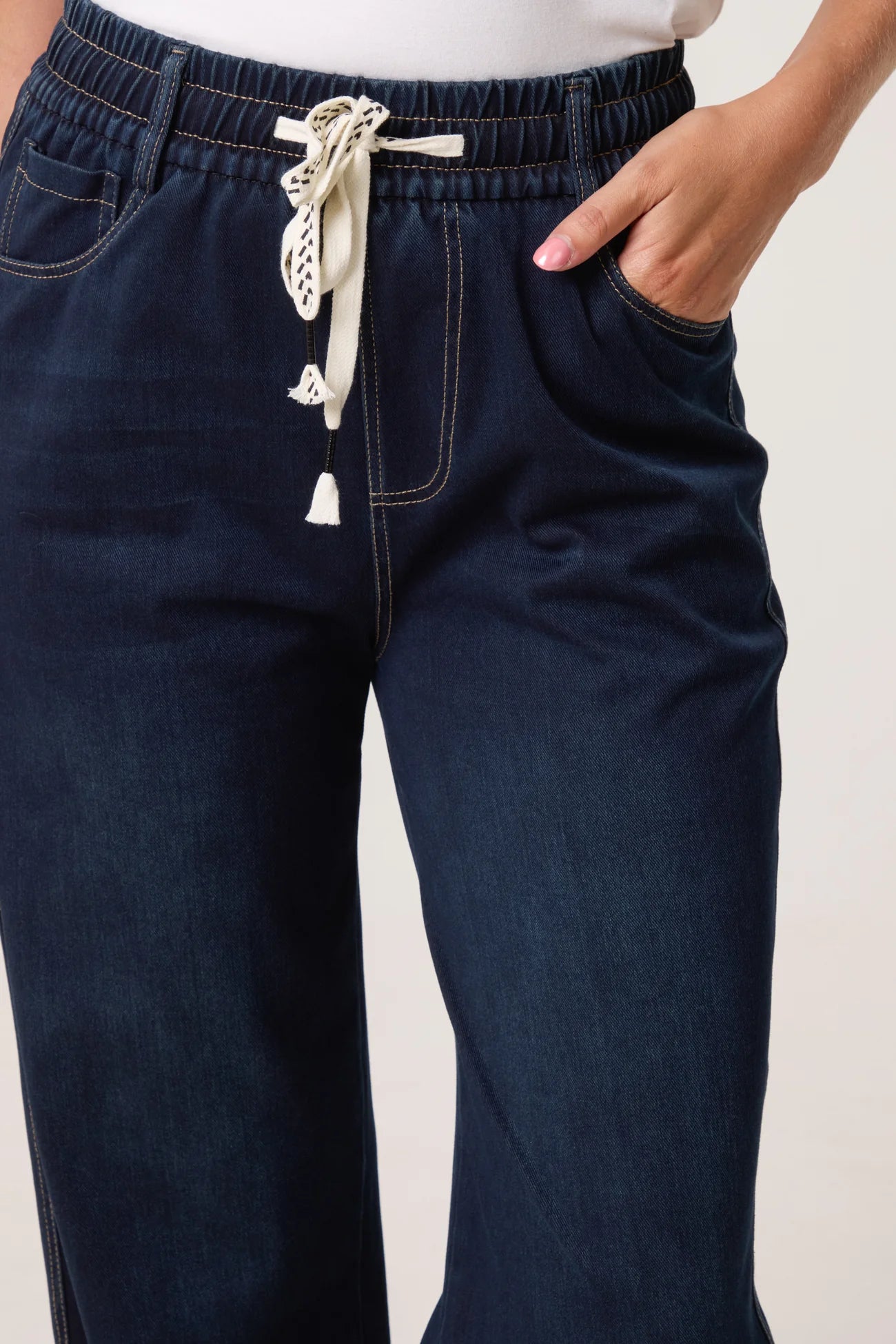 Halcyon Indigo Wide-Leg Jean